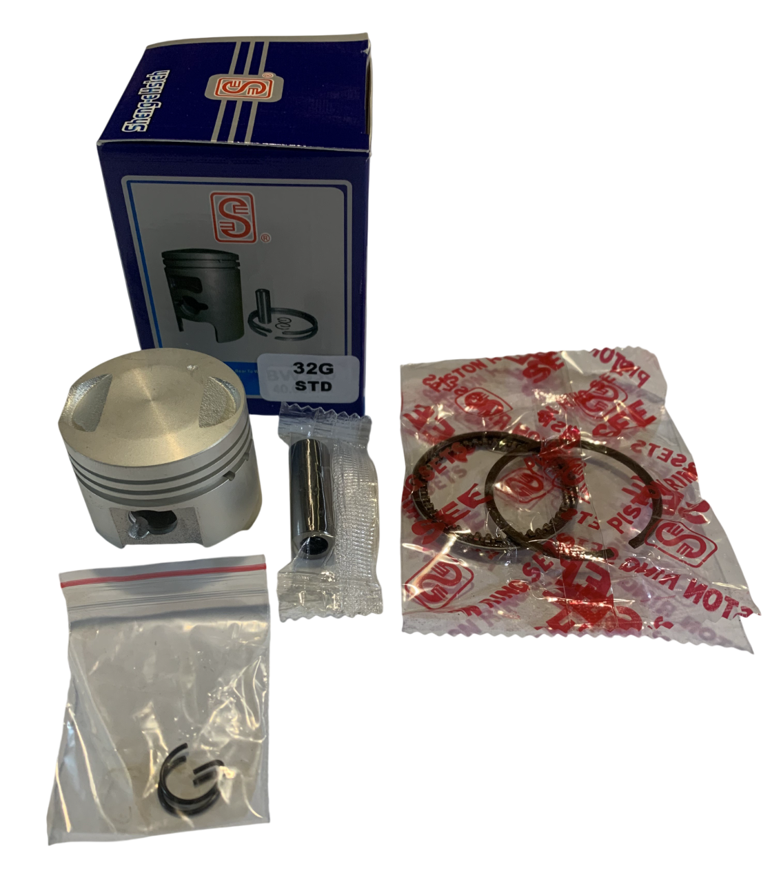 Поршень Suzuki LETS 4T .STD SEE