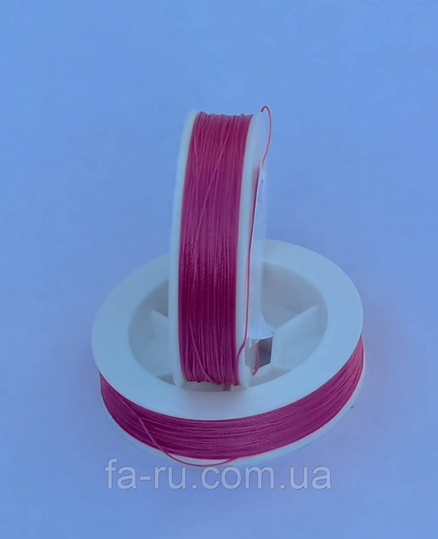 Нитка для бісеру TYTAN 60 No63010 рожева 60 м, фото 1