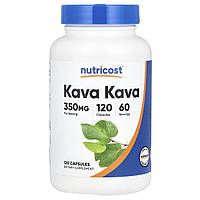 Nutricost, кава, кава, 350 мг, 120 капсул (175 мг в 1 капсулі)