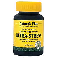 Комплекс для боротьби зі стресом з залізом Natures Plus (Ultra Stress) 30 таблеток