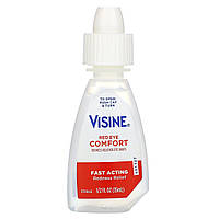 Очні краплі для зняття почервоніння Visine (Red Eye Comfort Redness Reliever Eye Drops) 15 мл