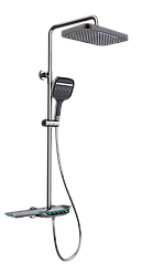 Душова колона з термостатичним змішувачем MX Premium SPACE-009-J Graphite, 3 режими