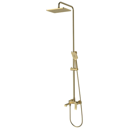 Душова колона із змішувачем MX Premium DALI 009-J Brushed Gold, фото 1