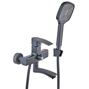 Змішувач для ванної MX Magnum 009 Euro Black, фото 1