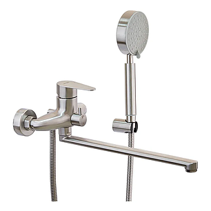 Змішувач для ванної MX NEO-006 Euro з нержавіючої сталі, фото 1