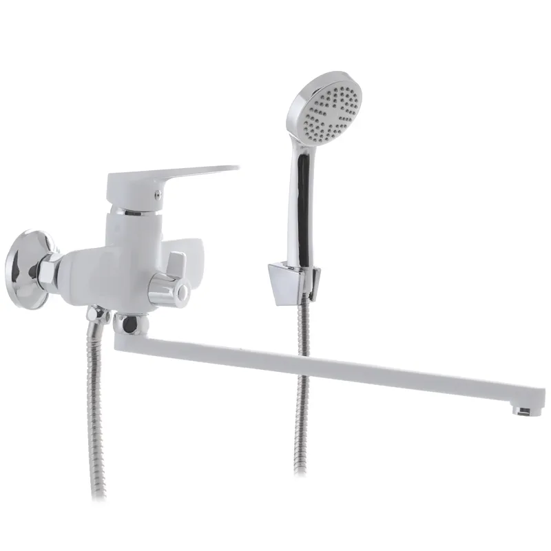 Змішувач для ванни MX NEVADA 006 EURO Білий