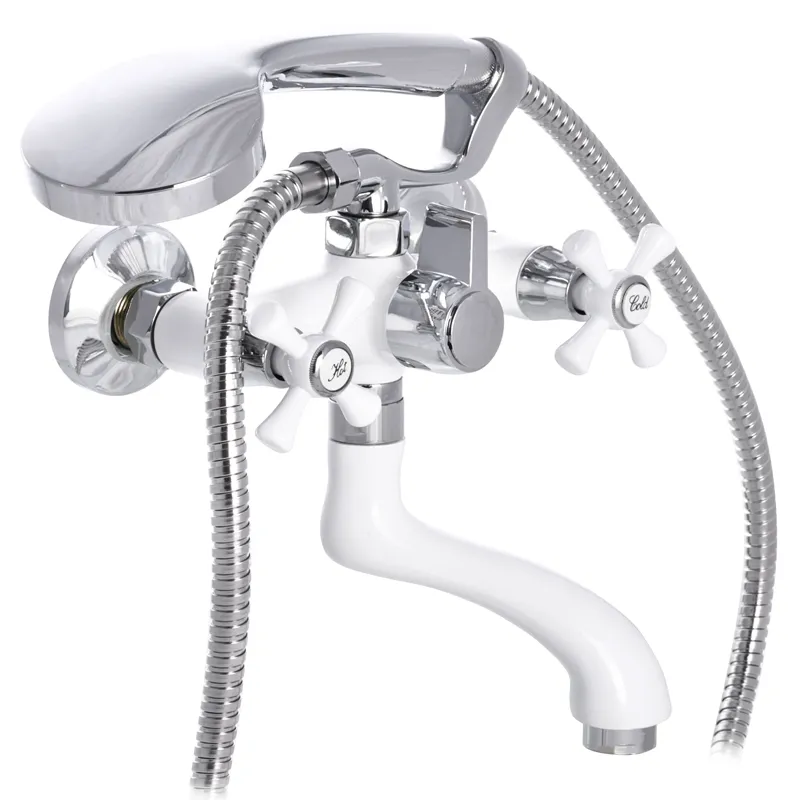 Змішувач для ванни MX OMEGA 142 WHITE