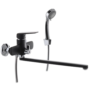 Змішувач для ванни MX OREGON 006 EURO Чорний, фото 1