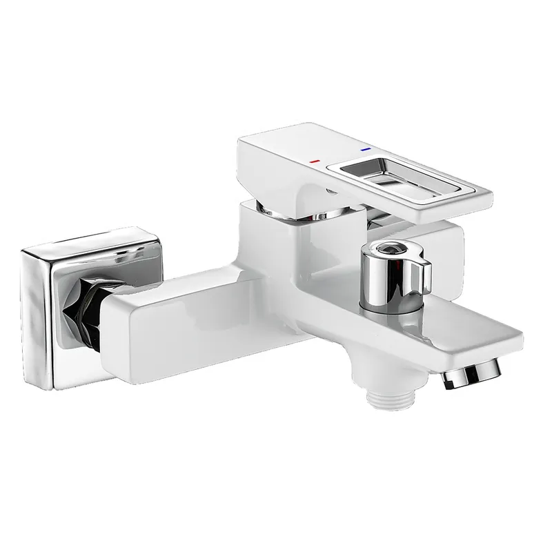 Змішувач для ванни MX Premium DANTE 009 EURO White-Chrome