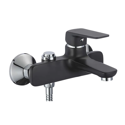 Змішувач для ванни з коротким зливом MX OREGON 009 EURO Чорний, фото 1