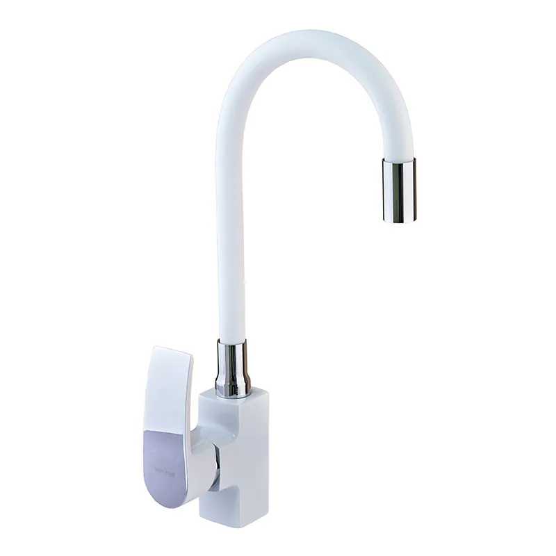 Змішувач для кухні MX Magnum 011 Nut White-CHR.Refl.White