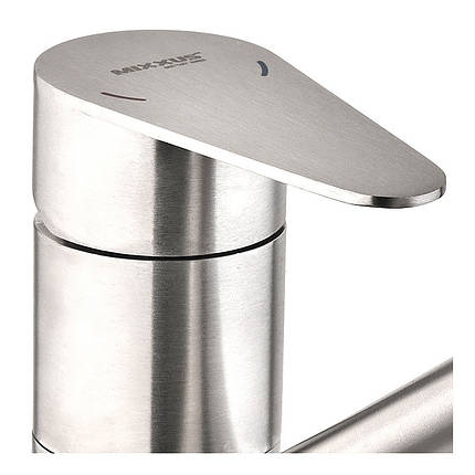 Змішувач для кухні MX NEO-004-25cm з нержавіючої сталі, фото 2