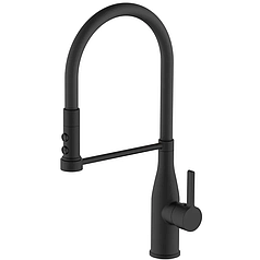 Змішувач для кухні MX Premium Summer 017 BLACK REFL.BLACK