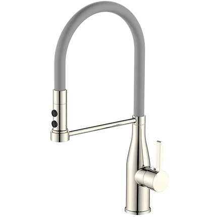 Змішувач для кухні MX Premium Summer 017 SS COLOR REFL.GREY, фото 1