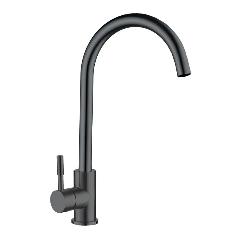 Змішувач для кухні MX SUS-011 GRAPHITE з нержавіючої сталі