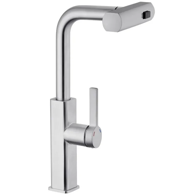 Змішувач для кухні з висувним виливом MX Premium HAMMER 014