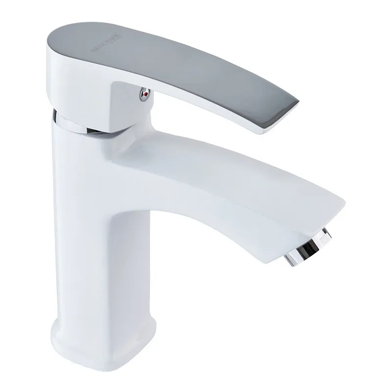 Змішувач для умивальника MX Magnum 001 Nut White-Chrome