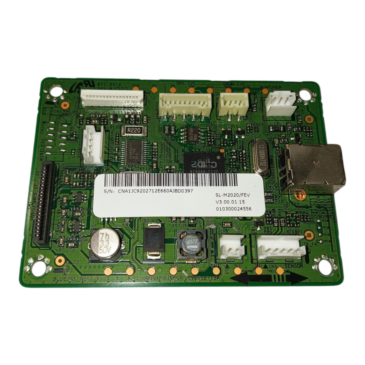 JC92-02713A Плата форматування для принтера Samsung SL-M2020 (модель без WI-FI)