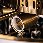 Кришталева люстра на 8 лампи на пульті управління колір мідний PM-P5-E3149/8+6/COOPER, фото 2