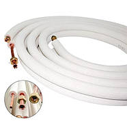 Мідна труба з ізоляцією розвальцьована з гайками Halcor (2 метра), фото 2