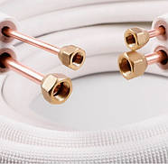 Траса для кондиціонера, 1/4" і 3/8" (6мм+ 9мм) 3 метра, фото 4