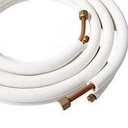 Комплект мідних труб для встановлення кондиціонера 3/8« і 1/4» (9,52 / 6,35) 3 метри, фото 2