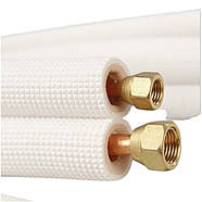 Комплект мідних труб для встановлення кондиціонера 3/8« і 1/4» (9,52 / 6,35) 5 метрів, фото 6