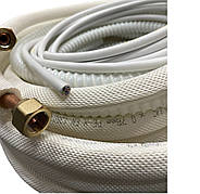 Монтажний комплект для встановлення кондиціонера 3 метри, з вальцюванням 3/8"+1/4" (Кронштейни нержавійка), фото 6