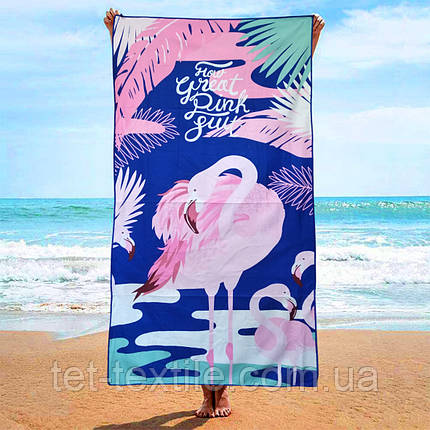 Пляжний рушник швидковисихаючий Colorful Home 70х140см, фото 1