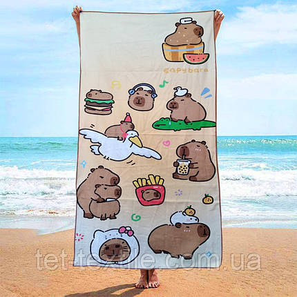 Пляжний рушник швидковисихаючий Colorful Home 70х140см, фото 1
