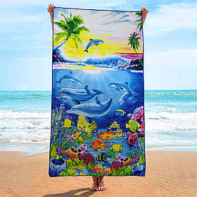 Пляжний рушник швидковисихаючий Colorful Home 70х140см