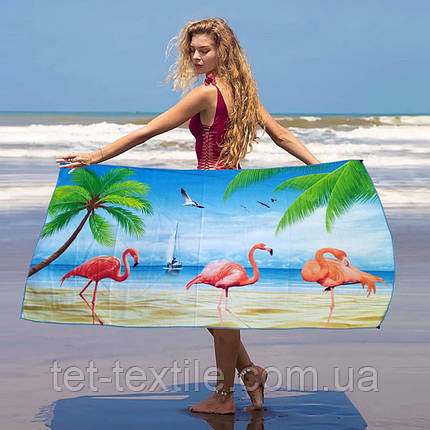 Пляжний рушник швидковисихаючий Colorful Home 70х140см, фото 1