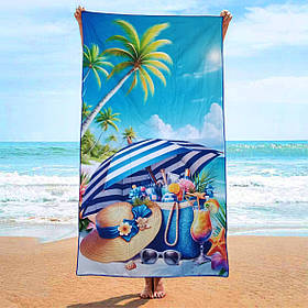 Пляжний рушник швидковисихаючий Colorful Home 90х180см