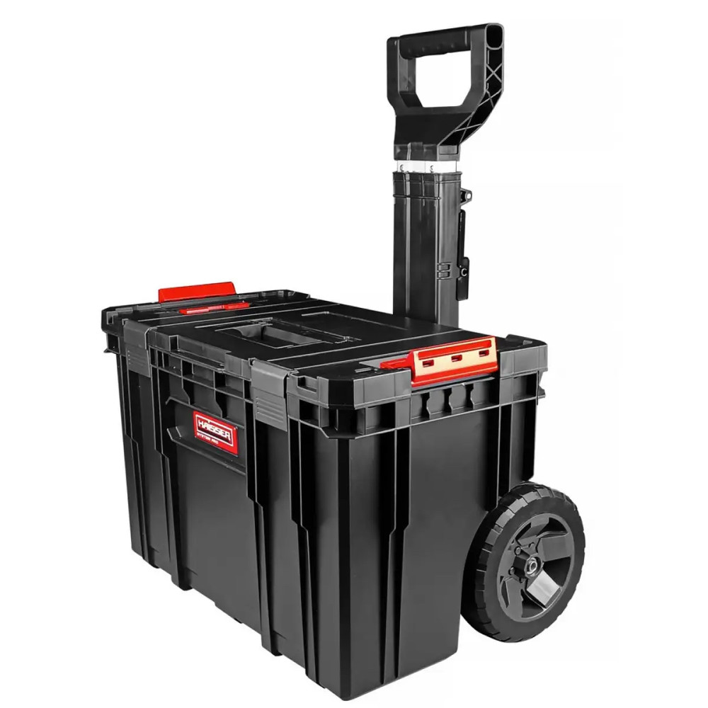 Ящик для інструменту на колесах пластиковий System Two Plus Vario Haisser 90121 / Органайзер для інструментів