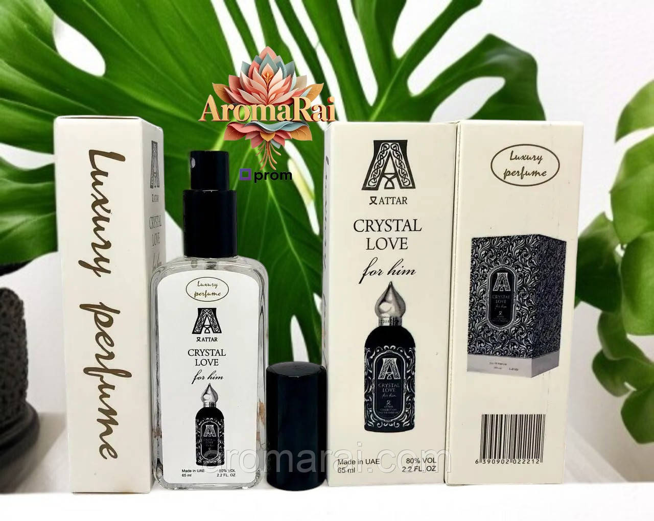 Елітний чоловічий тестер Luxury Perfume Attar Collection Crystal Love for Him (Аттар Коллекшн Кристалл Лав фо Хим) 65 мл- Aromaraі, фото 1