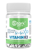 Вітамін K2 Stark Pharm - Stark Vitamin K2 (менахінон-7) 100 мкг (200 таблеток)