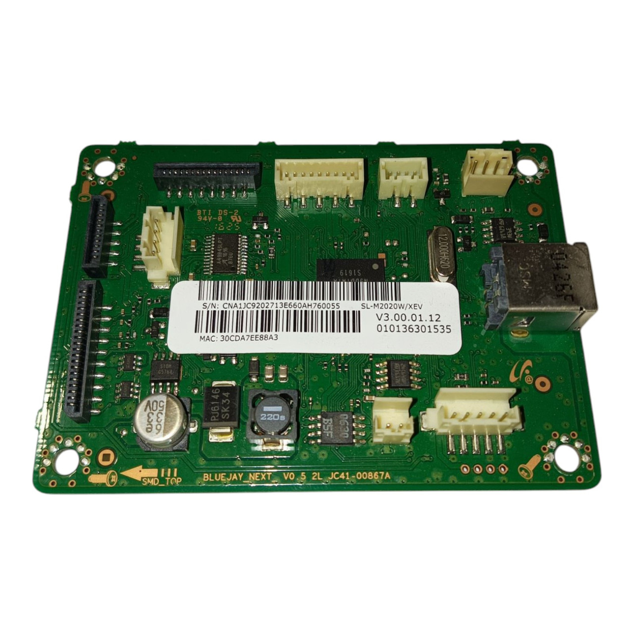 JC41-00867A Плата форматування для принтера Samsung SL-M2020W модель з WI-FI