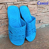 Шльопанці жіночі сині, фото 2