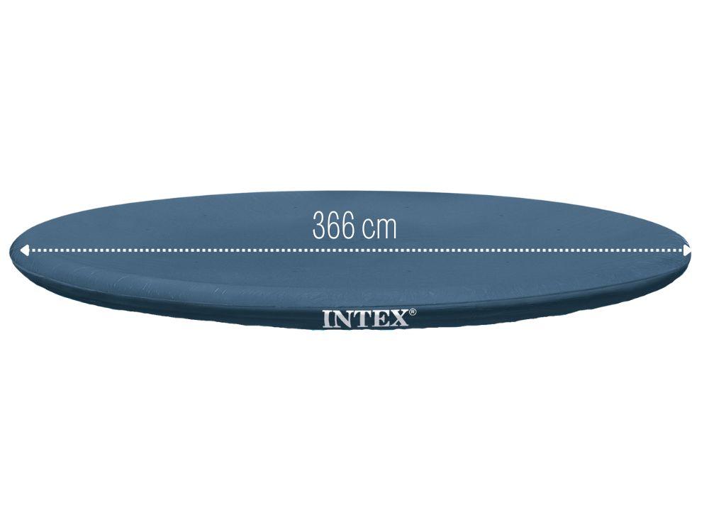 Тент для надувного круглого басейну Intex 28022, діаметр 366 см
