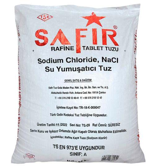 мішок таблетованної солі Safir (Сафір) 25 кг