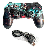 Бездротовий джойстик PS4 Double Shock 4 Bluetooth геймпад Assassins Creed для приставки ПК і телефона, фото 5