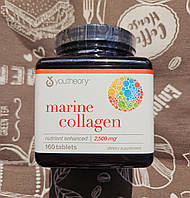 Youtheory Marine collagen пептиди морського колагену, морской коллаген, морський колаген для краси 160 табл