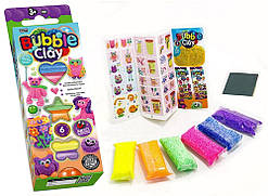 Кульковий пластилін «BUBBLE CLAY», 6 кольорів (BBC-01-01U)