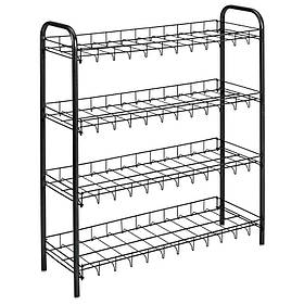 Етажерка 4 рівня для взуття 64х23х80 см METALTEX SHOE4 365504 030 - MegaLavka