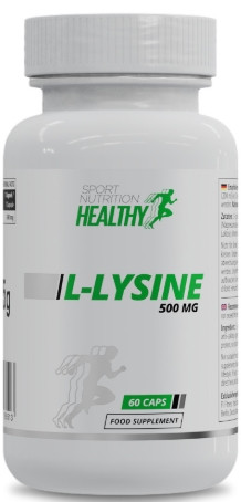 Амінокислота Healthy Sport Nutrition (MST) L-лізин L-Lysine 500 mg 60 капс