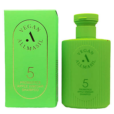 Шампунь проти лупи з яблучним оцтом Allmasil 5 Probiotics Apple Vinegar Shampoo 150 ml
