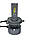 Світлодіодні led лампи Infolight M1 h4 55 w 12200 lm 6000 к 12 v cunbus комплект, фото 3
