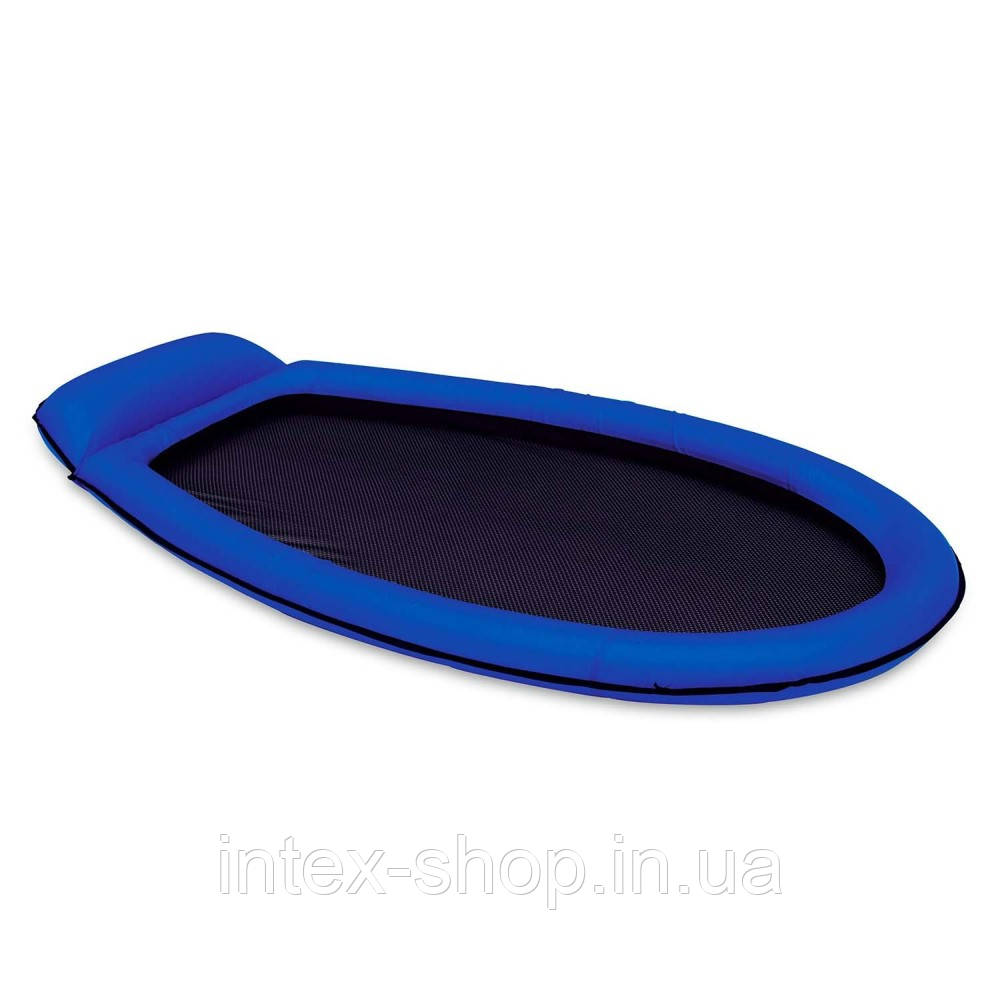 Надувний пляжний гамак Intex 58836 (178х94 см) Синій