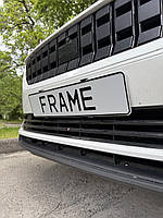 Безкаркасна рамка для номерного знака на авто, кріплення номера без корпусу швидкознімна рамка