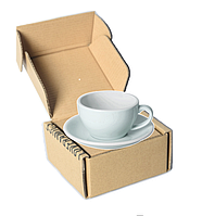 LOVERAMICS EGG Cafe Latte Cup (рівер блю) чашка і блюдце Латте 300 мл подарункова коробка